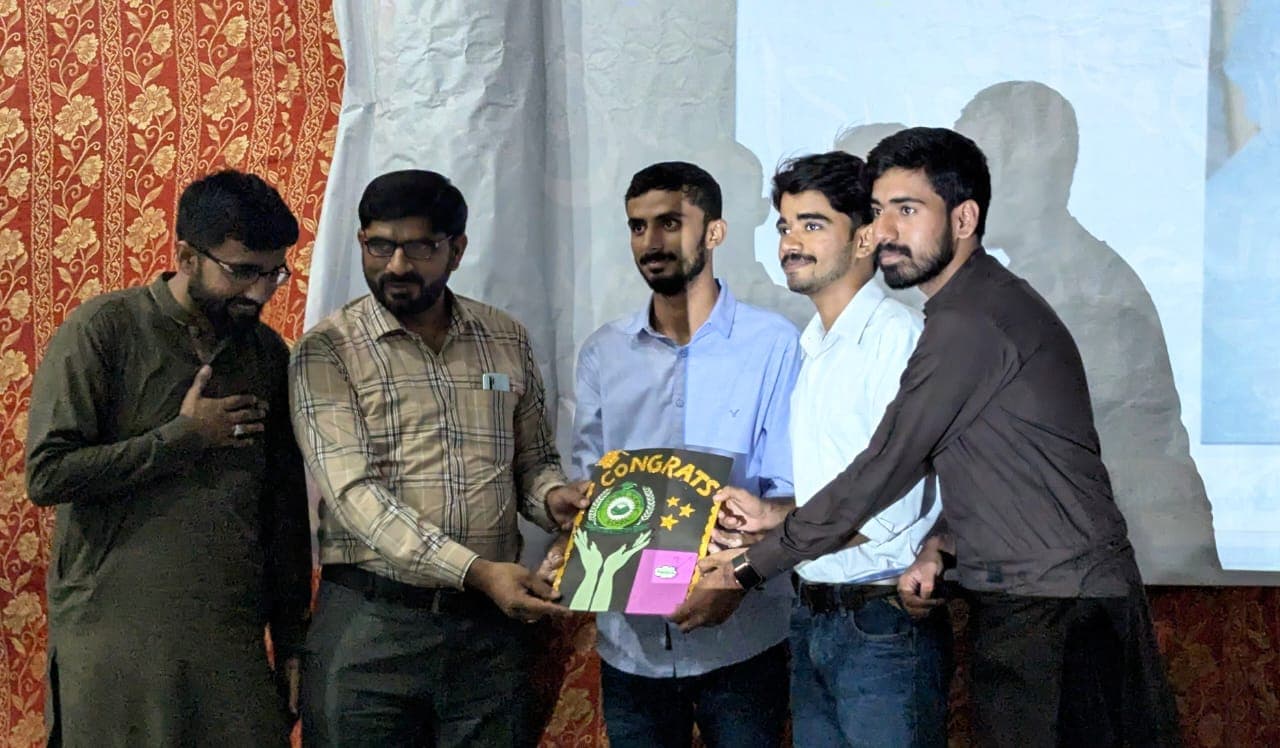 1st Position - Maktab-e-Gulab Coding Competition 2025