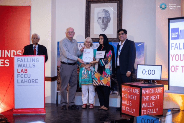 1st Position National & Global Finalist - Falling Walls Lab